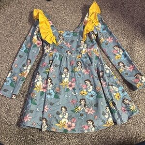 Disney beauty and the beast belle rags to raches dress